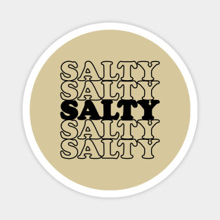 Funny Quote  Salty Thanksgiving Gift Magnet